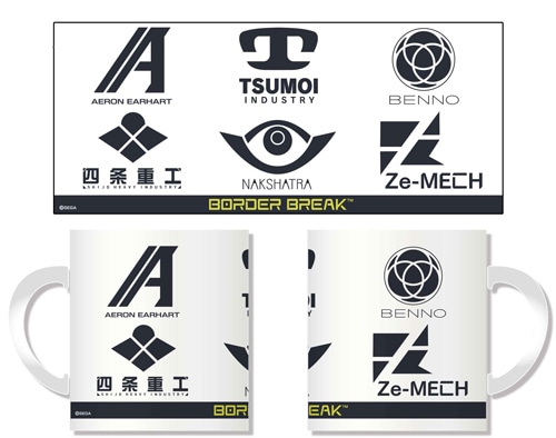 「ボーダーブレイク」マグカップ(BRメーカーロゴ)【ワンダーフェスティバル2013冬グッズ】