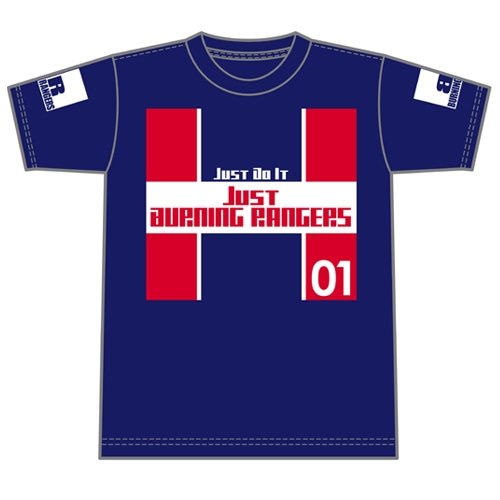 ライブTシャツ「バーニングレンジャー」【せがた三四郎×[H.]イベントグッズ】