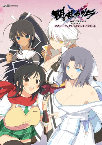 閃乱カグラ SHINOVI VERSUS -少女達の証明- 公式パーフェクトバイブル+イラスト集ebtenDXパック ebtenDXパック