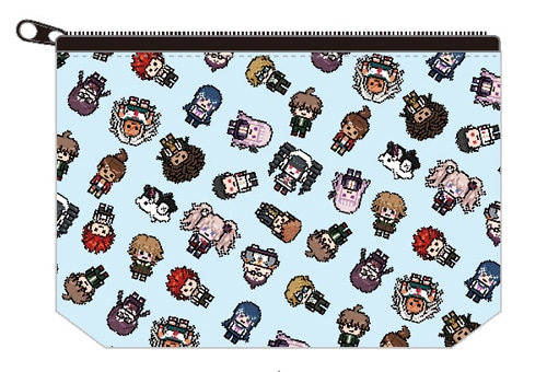 ダンガンロンパ The Animation モノモノグラム マルチポーチブルー ブルー