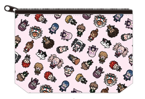 ダンガンロンパ The Animation モノモノグラム マルチポーチピンク ピンク