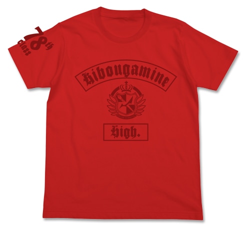 ダンガンロンパ The Animation 希望ヶ峰学園TシャツFRENCH RED-M FRENCH RED-M