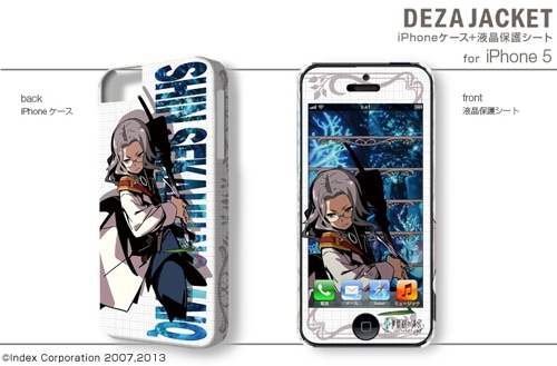 デザジャケット 新・世界樹の迷宮 ミレニアムの少女 iPhone 5ケース&保護シートデザイン03(サイモン・ヨーク) デザイン03(サイモン・ヨーク)