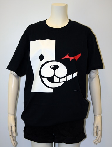 ダンガンロンパ1・2 大復活モノクマTシャツ(シースルーバッグ付き)