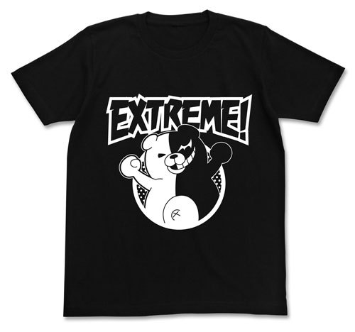 ダンガンロンパ The Animation モノクマEXTREME TシャツBLACK-XS BLACK-XS