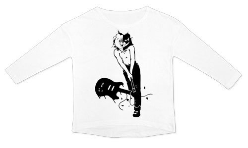 ダンガンロンパ The Animation モノクマPUNKドロップショルダーWHITE-GIRL's FREE WHITE-GIRL's FREE