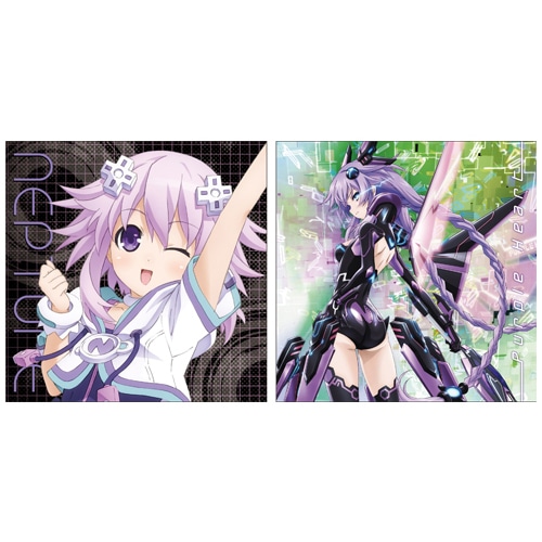 超次元ゲイム ネプテューヌ ネプテューヌ&パープルハートクッションカバー
