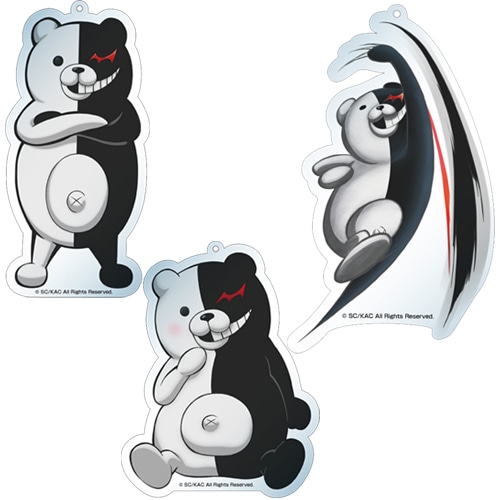 ダンガンロンパ The Animation デカキーホルダー モノクマ（ひっかき） （ひっかき）