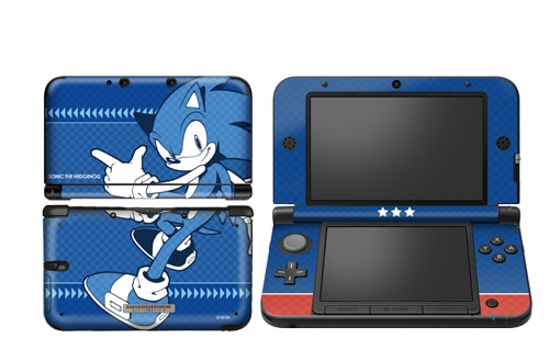 デザスキン 『ソニック・ザ・ヘッジホッグ』 for ニンテンドー3DS LL　デザイン1