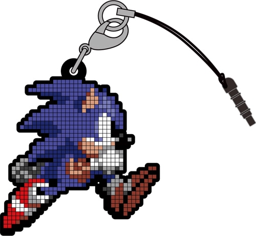 ソニック・ザ・ヘッジホッグ ソニックピクセルラバーストラップ A A