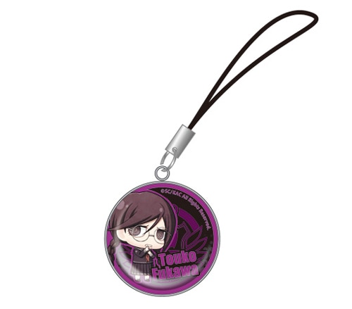 ダンガンロンパThe Animation コウブツヤ クリスタルドームストラップ ちみキャラ腐川冬子 腐川冬子