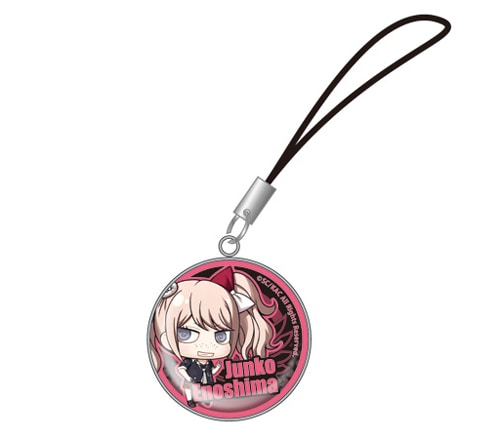 ダンガンロンパThe Animation コウブツヤ クリスタルドームストラップ ちみキャラ江ノ島盾子 江ノ島盾子