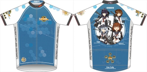 艦これ 第六駆逐隊 サイクルジャージ 半袖4XL 艦隊これくしょん 第六駆逐隊 サイクルジャージ 半袖 4XL