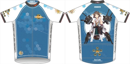 艦これ 戦艦 比叡 サイクルジャージ 半袖XS 艦隊これくしょん 比叡 サイクルジャージ 半袖 XS