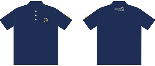 艦これ 呉海軍工廠 刺繍ポロシャツ 半袖3XL 艦隊これくしょん 呉海軍工廠 刺繍ポロシャツ 半袖 3XL