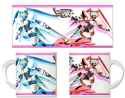 「電脳戦機バーチャロン 」マグカップ　(フェイ・イェンVer)【セガストア2013年末大感謝祭】