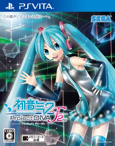初音ミク -Project DIVA- F 2nd PS Vita版 (予約特典付き) PS Vita版