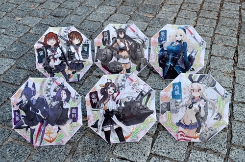 艦隊これくしょん-艦これ- 卓上ミニ傘 天龍・龍田 卓上ミニ傘 天龍・龍田