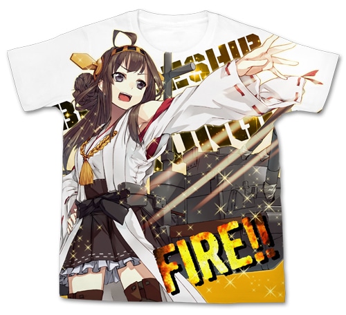 金剛フルグラフィックTシャツ艦隊これくしょん～艦これ～ WHITE-XL WHITE-XL