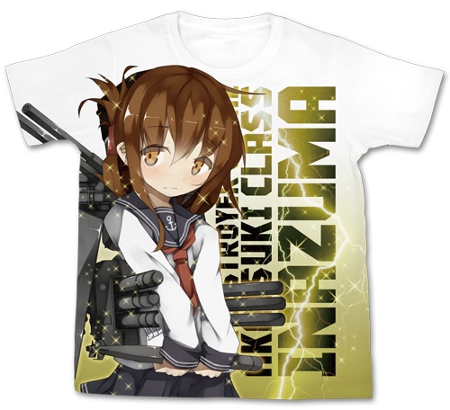 電フルグラフィックTシャツ艦隊これくしょん～艦これ～ WHITE-XL WHITE-XL
