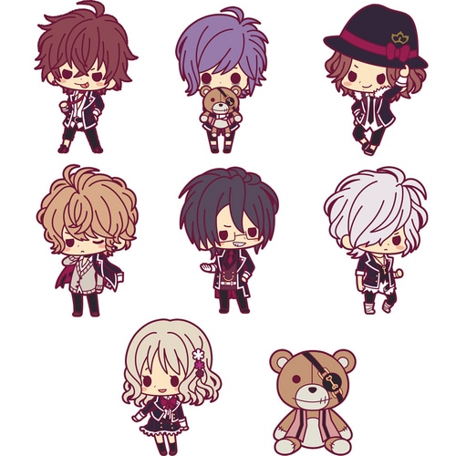 ラバーストラップコレクション DIABOLIK LOVERS BOX(限定特典付き)