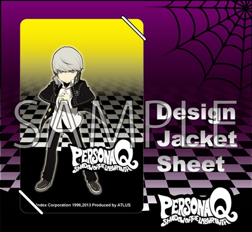 『ペルソナQ シャドウ オブ ザ ラビリンス』ICカードステッカー P4主人公