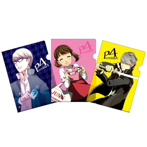 ペルソナ4 クリアファイル3枚セット