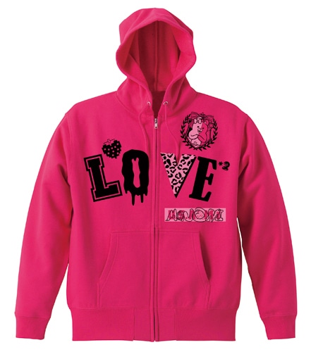 ダンガンロンパ1・2 モノミジップパーカーTROPICAL PINK-S TROPICAL PINK-S