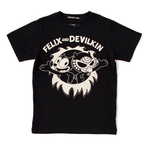 FELIX×HYSTERIC MINI 「HA HA HA」TシャツKIDSサイズ（100cm） KIDSサイズ（100cm）