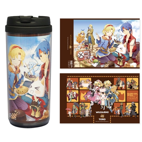 コラボイラストタンブラー 【ワイルドアームズといっしょ】「プレイステーション(R)といっしょ」 ワイルドアームズといっしょ