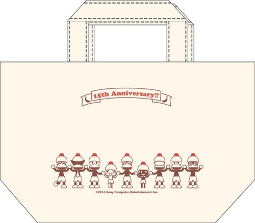 コラボイラストトートバッグ【サルゲッチュといっしょ】S「プレイステーション(R)といっしょ」 S