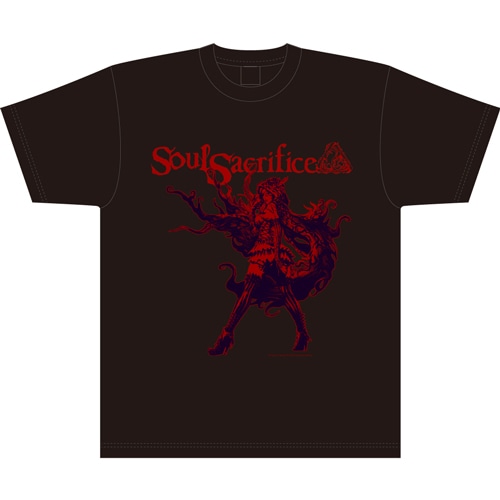 『ソウル・サクリファイス デルタ』 レッドフードTシャツ BLACKMサイズ Mサイズ