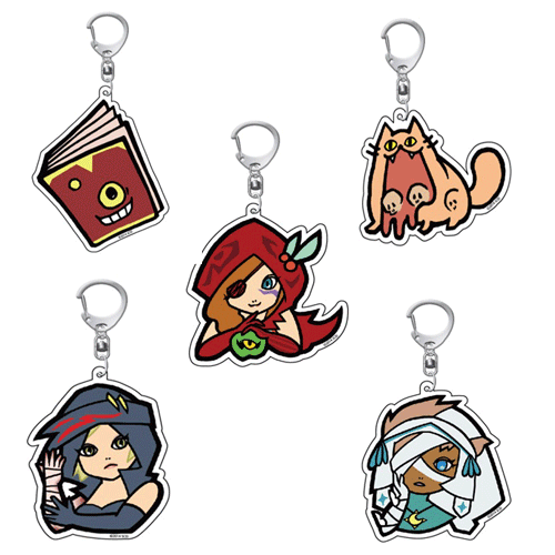 『ソウル・サクリファイス デルタ』 アクリルキーホルダーセット(5個)