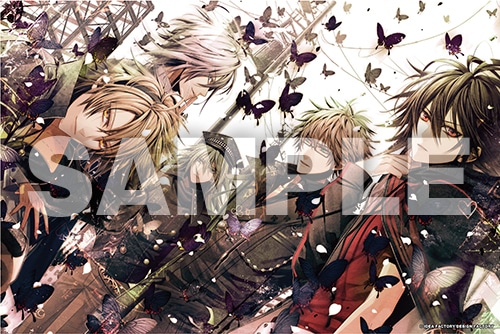 AMNESIA CROWD マイクロファイバータオルD（シン・イッキ・ケント・トーマ・ウキョウ） D（シン・イッキ・ケント・トーマ・ウキョウ）