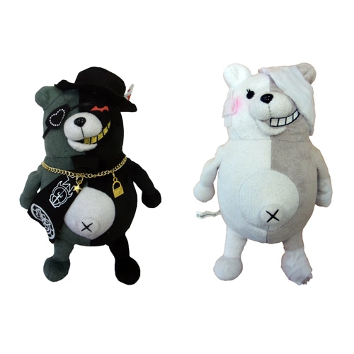 絶対絶望少女　クロクマシロクマリバーシブルぬいぐるみ