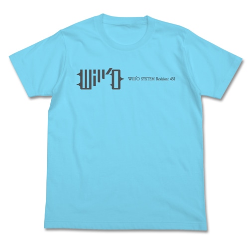 『フリーダムウォーズ』 Will'O Tシャツ/AQUA BLUELサイズ Lサイズ