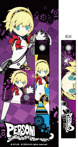 『ペルソナQ　シャドウ オブ ザ ラビリンス』　携帯ストラップ&クリーナー　「アイギス」 「アイギス」