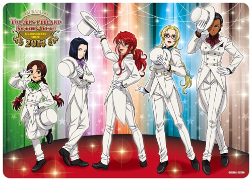 サクラ大戦　紐育星組ショウ2014 ラバーマット