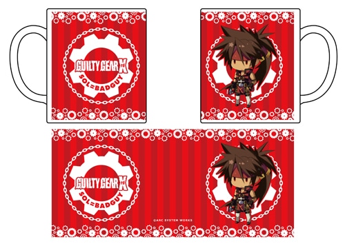 ギルティギア イグザード サイン デフォルメ マグカップ01 ソル＝バッドガイ 01 ソル＝バッドガイ