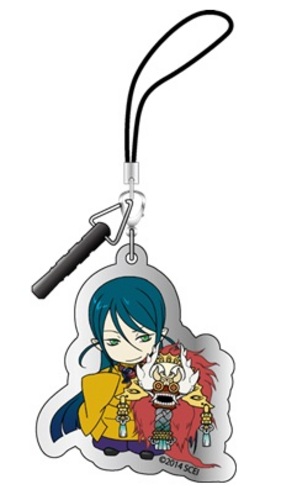 『俺の屍を越えてゆけ2』イヤホンジャック付きアクリルストラップ(ダイカット)阿部晴明 阿部晴明