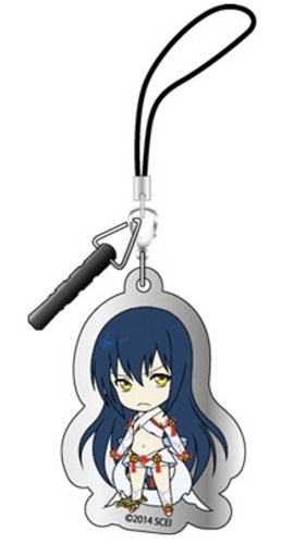 『俺の屍を越えてゆけ2』イヤホンジャック付きアクリルストラップ(ダイカット)夜鳥子 夜鳥子