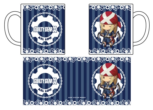 ギルティギア イグザード サイン デフォルメ マグカップ07　アクセル＝ロウ 07　アクセル＝ロウ