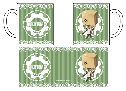 ギルティギア イグザード サイン デフォルメ マグカップ11　ファウスト 11　ファウスト