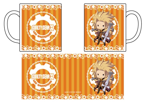 ギルティギア イグザード サイン デフォルメ マグカップ13　レオ＝ホワイトファング 13　レオ＝ホワイトファング