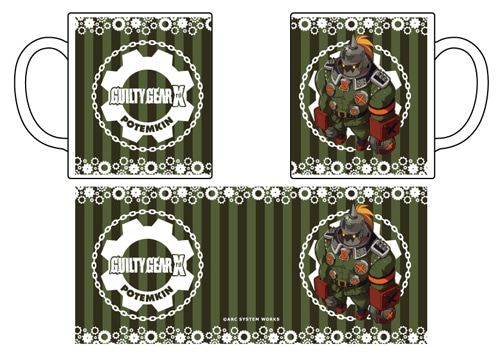 ギルティギア イグザード サイン デフォルメ マグカップ15　ポチョムキン 15　ポチョムキン