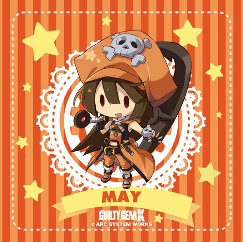 ギルティギア イグザード サイン デフォルメマイクロファイバータオル04　メイ 04　メイ