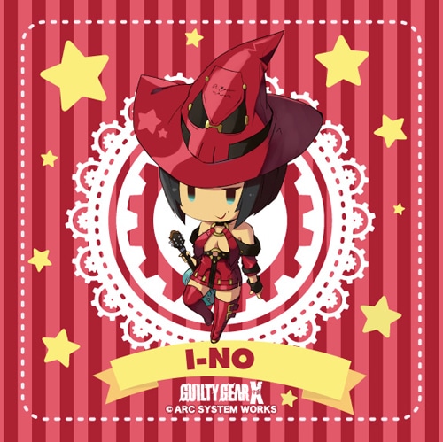 ギルティギア イグザード サイン デフォルメマイクロファイバータオル10　イノ 10　イノ