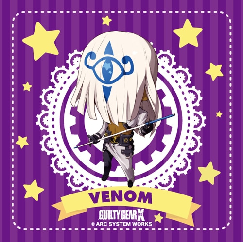 ギルティギア イグザード サイン デフォルメマイクロファイバータオル11　ヴェノム 11　ヴェノム