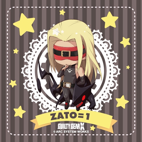 ギルティギア イグザード サイン デフォルメマイクロファイバータオル12　ザトー 12　ザトー