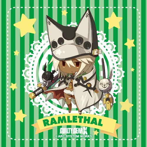 ギルティギア イグザード サイン デフォルメマイクロファイバータオル14　ラムレザル=ヴァレンタイン 14　ラムレザル=ヴァレンタイン